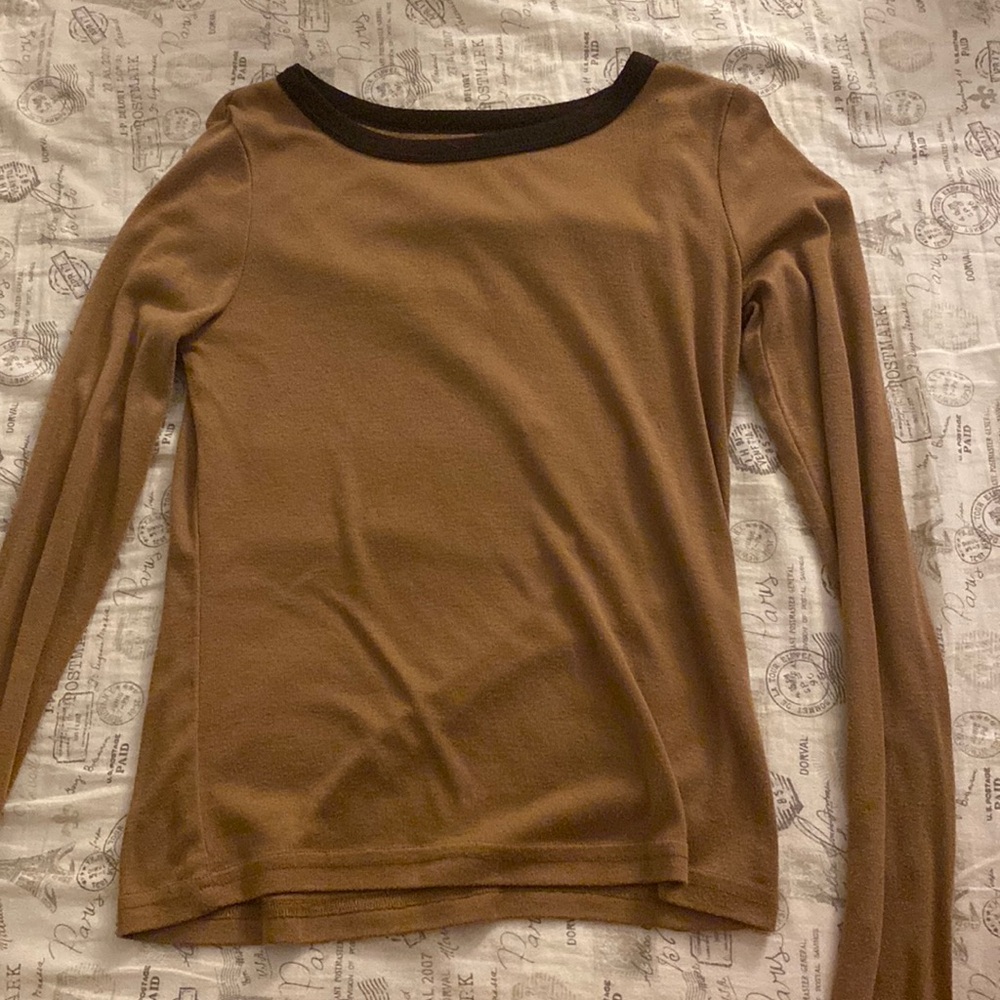 Brown long sleeve